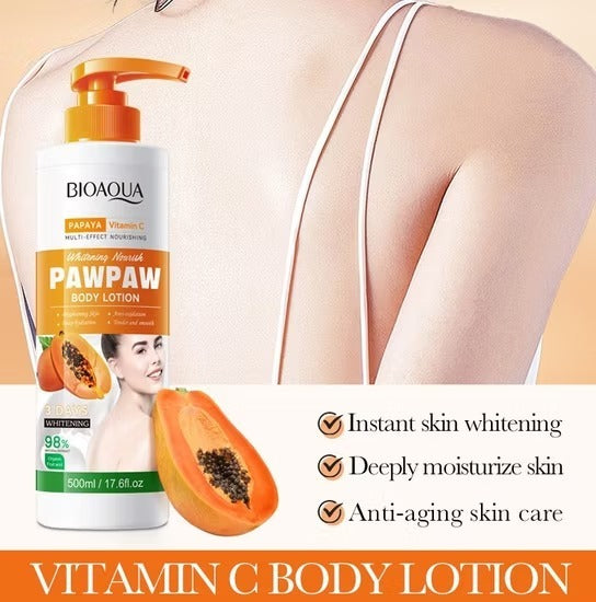 Bio Aqua Paw Paw - Vitamin C Body lotion + Vitamin C Aroma Soap